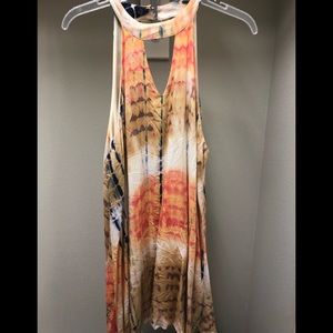 tie dye sundress